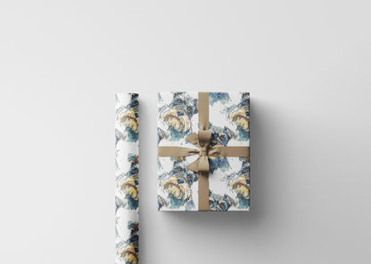 Dog Lover Gift Wrap Roll with Schnauzer Design, Wrapping Paper for Pet Lovers, Holidays, and Dog Birthdays #19