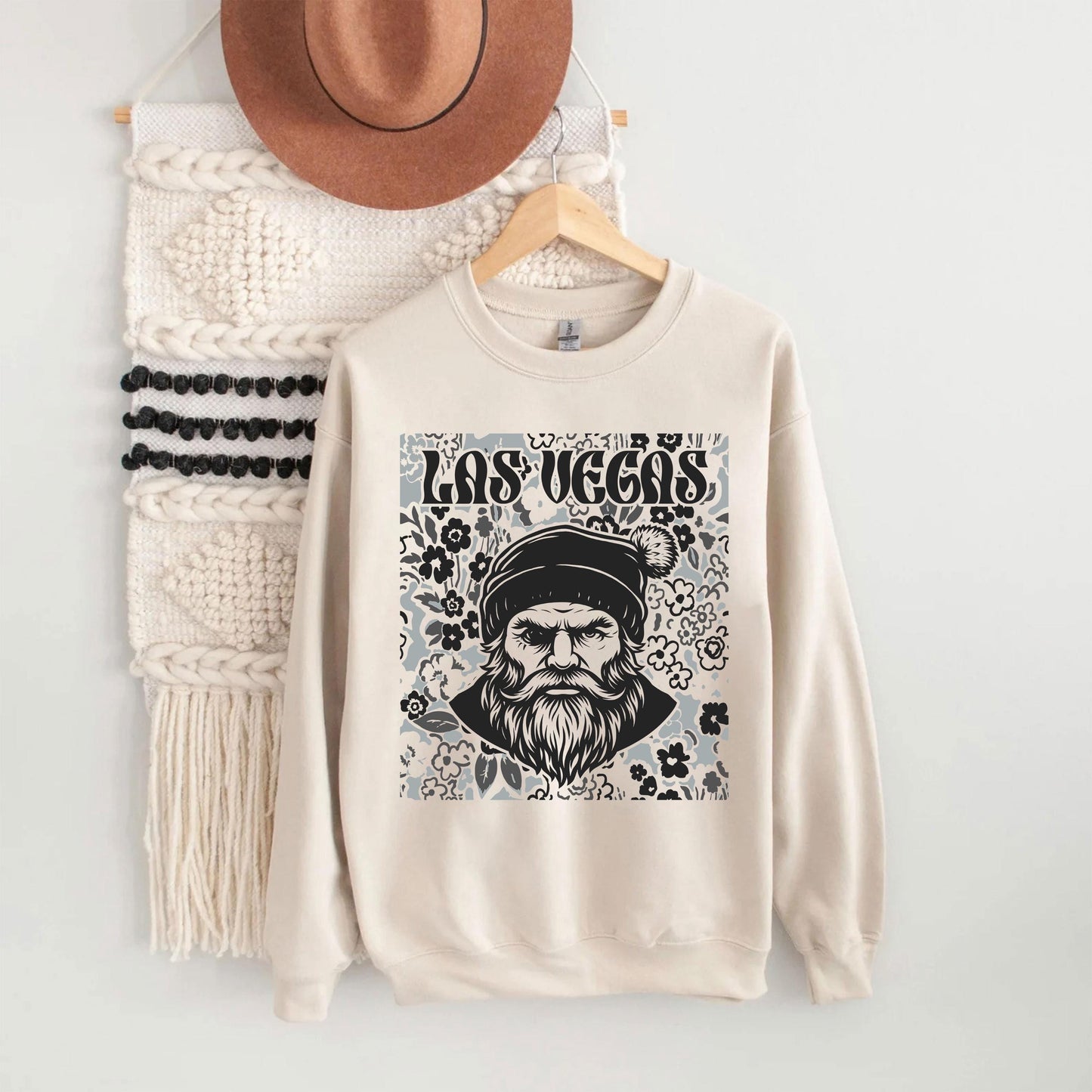 Las Vegas Team Mascot Shirt, Floral Spirit Mascot Sweatshirt, Game Day Tee, Abstract Flower Football Sports Shirt, Cheerleader Gift Shirt