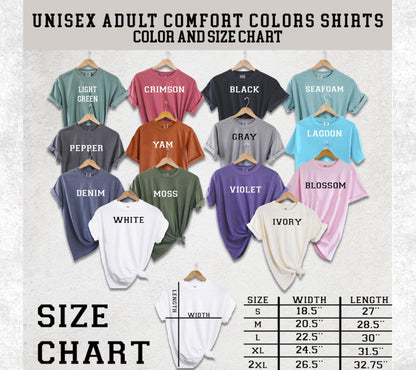 Chiefs Game Day Comfort Colors Tee,Football Season Shirt