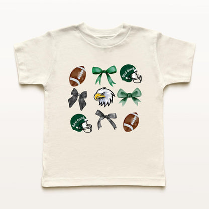Philadelphia Eagles Coquette Bow Sweatshirt: Football Fan Shirt
