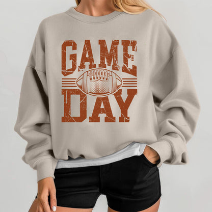 Game Day Football Sweatshirt, Vintage Sports Graphic Tee, Funny Game Day Shirt, Cozy Unisex Hoodie, Retro Football T Shirt Gift
