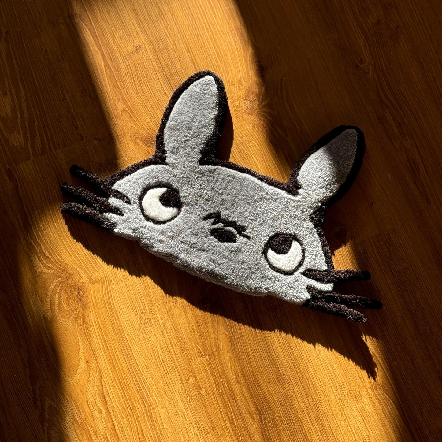 Cute Anime Character Rug | Handmade Tufted Floor Mat | Kawaii Cartoon Home Decor|custom rug/handmade rug/cartoon rug