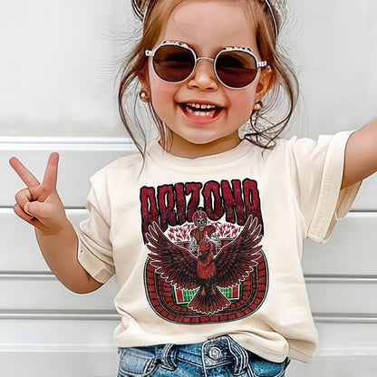 Arizona Football Skull Vintage Shirt, Gift For Fan Football Game Day Unisex Shirt