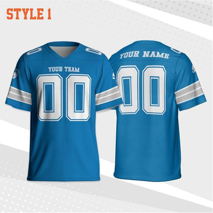 Custom Team Name & Number Football jersey shirt, Personalized Team Lion Football Jersey Collection, Game Day Sports Uniform for Fan