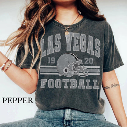 Vintage 90s Style Las Vegas Football Sweatshirt, Retro Sports Fan Shirt, Game Day Gift Tee, Las Vegas Mascot Sweatshirt, Las Vegas Football
