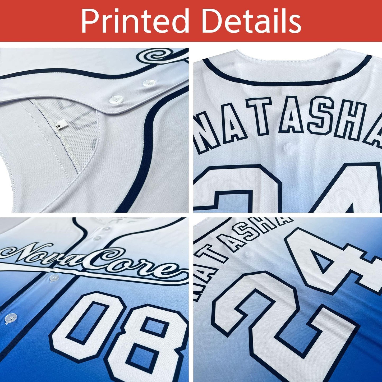 Custom Pinstripe Baseball Jersey: Personalized Team Uniform - Sports Fan Gift