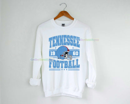 Tennessee Football Vintage Style Sweatshirt, Tennessee Football Crewneck, Tennessee Football T-shirt, Tennessee Fan Gifts Tee
