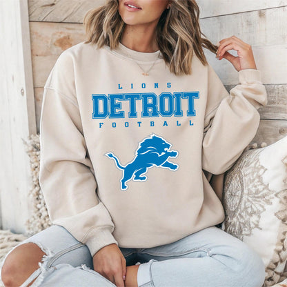 Detroit Football Retro Style Shirt, Detroit Football Sweatshirt, Detroit Football Shirt, Detroit T-shirt, Sunday Football, Gameday Shirt