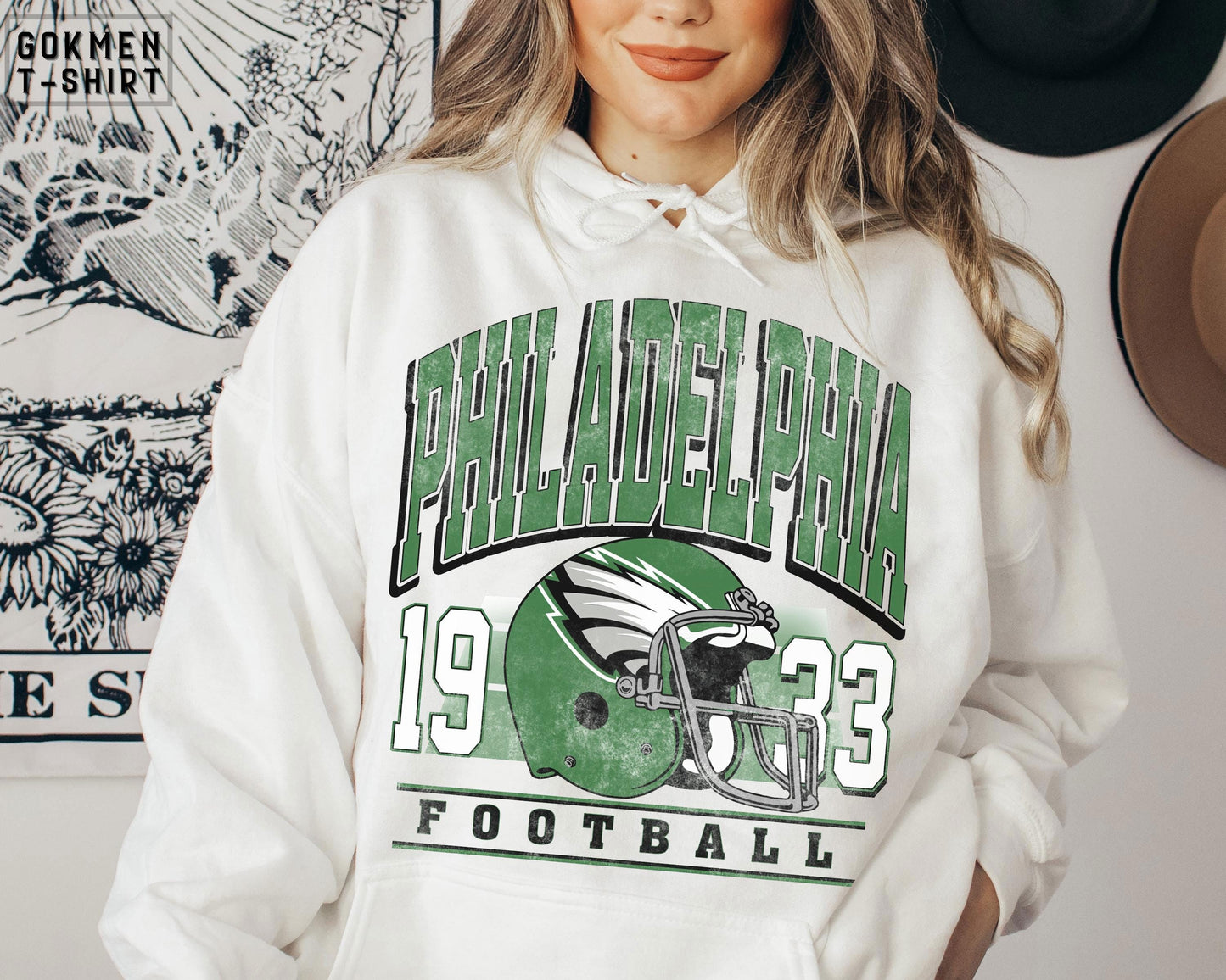 Vintage 90s Style Philadelphia Football Shirt, The Birds Game Day T Shirt, Sundays Are For The Birds Football Season Gift For Fans