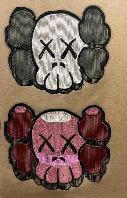 Kaws rug, custom rug, hand tufted rug, handmade rug, tufted rug, unique rug