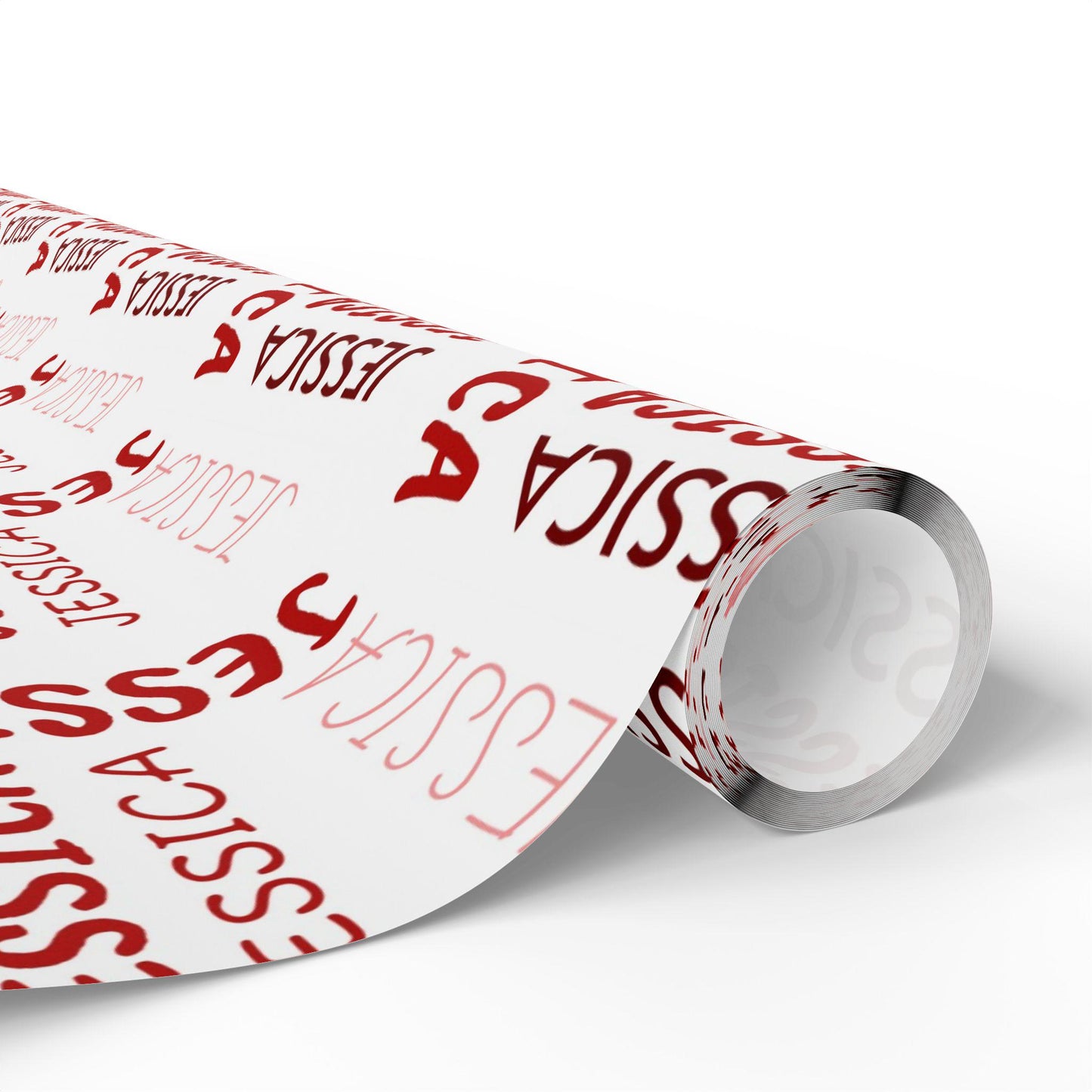 Collage Name Personalized Wrapping Paper, Custom Wrapping Paper, Gifts for Her, Wrapping Paper for Gifts, Custom Gift Wrap, Gift Wrap Roll