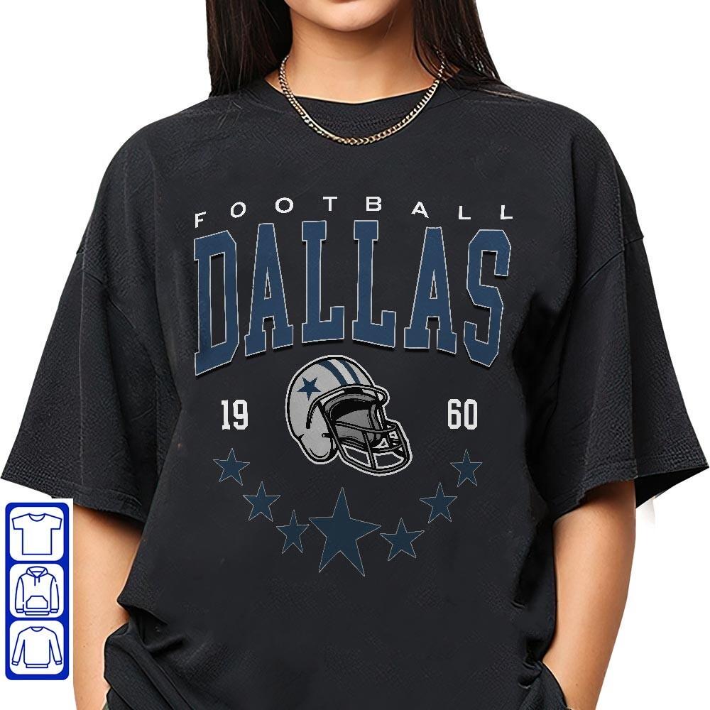 Dallas Football Shirt, Football Sweatshirt, Football Season Shirt, Game Day Shirt, Dallas Tee, Trendy Graphic Football Fan Gift, Rugby Shirt