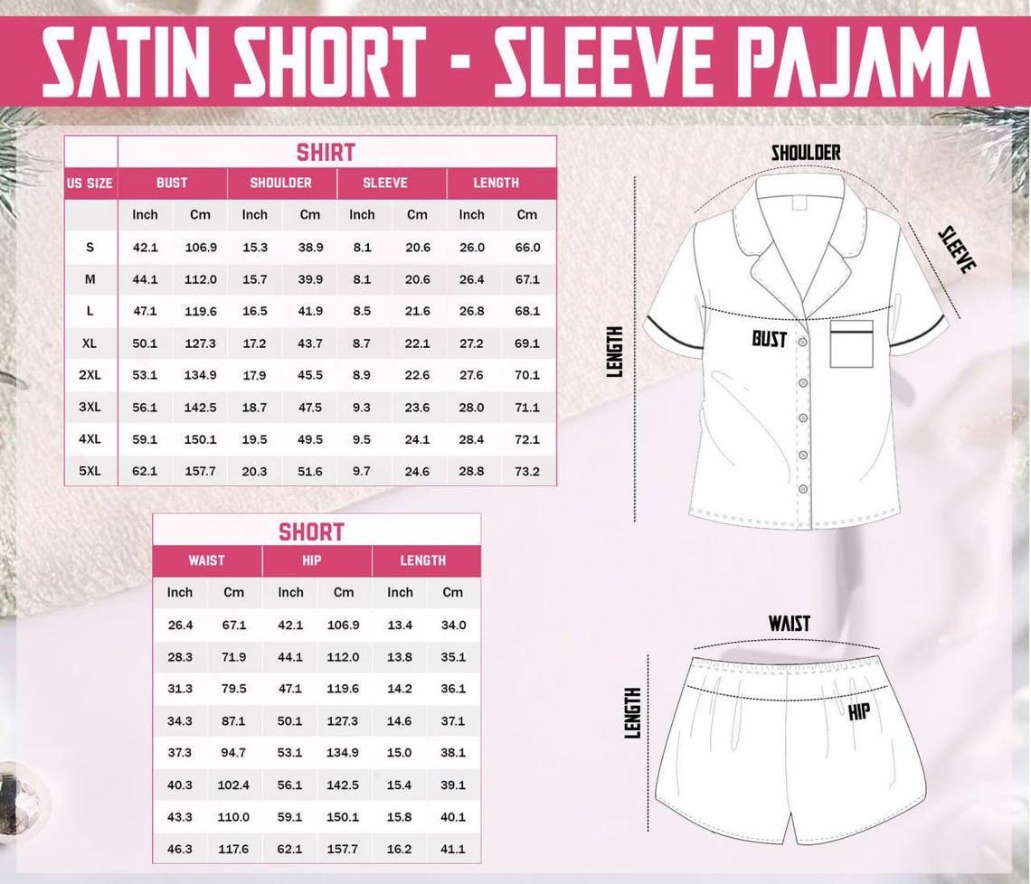 Women's Coquette Blue Bow And Boots Cowgirl Short Sleeve Satin Pajama Set, Gift For Women Pijamas Cowgirl Bow Boots Print
