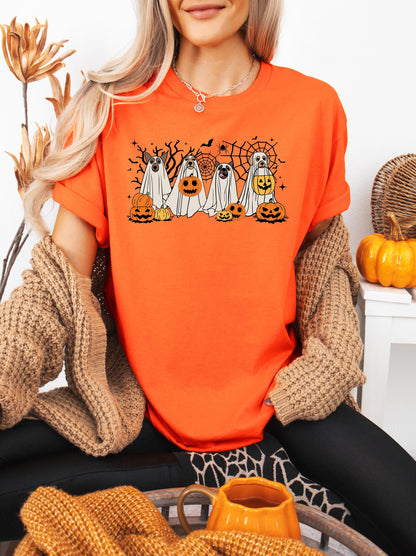 Halloween Dog Sweatshirt, Ghost Dogs sweatshirt, Halloween Sweatshirt, Halloween Sweater, Ghost Sweatshirt, Ghost Dog Shirt