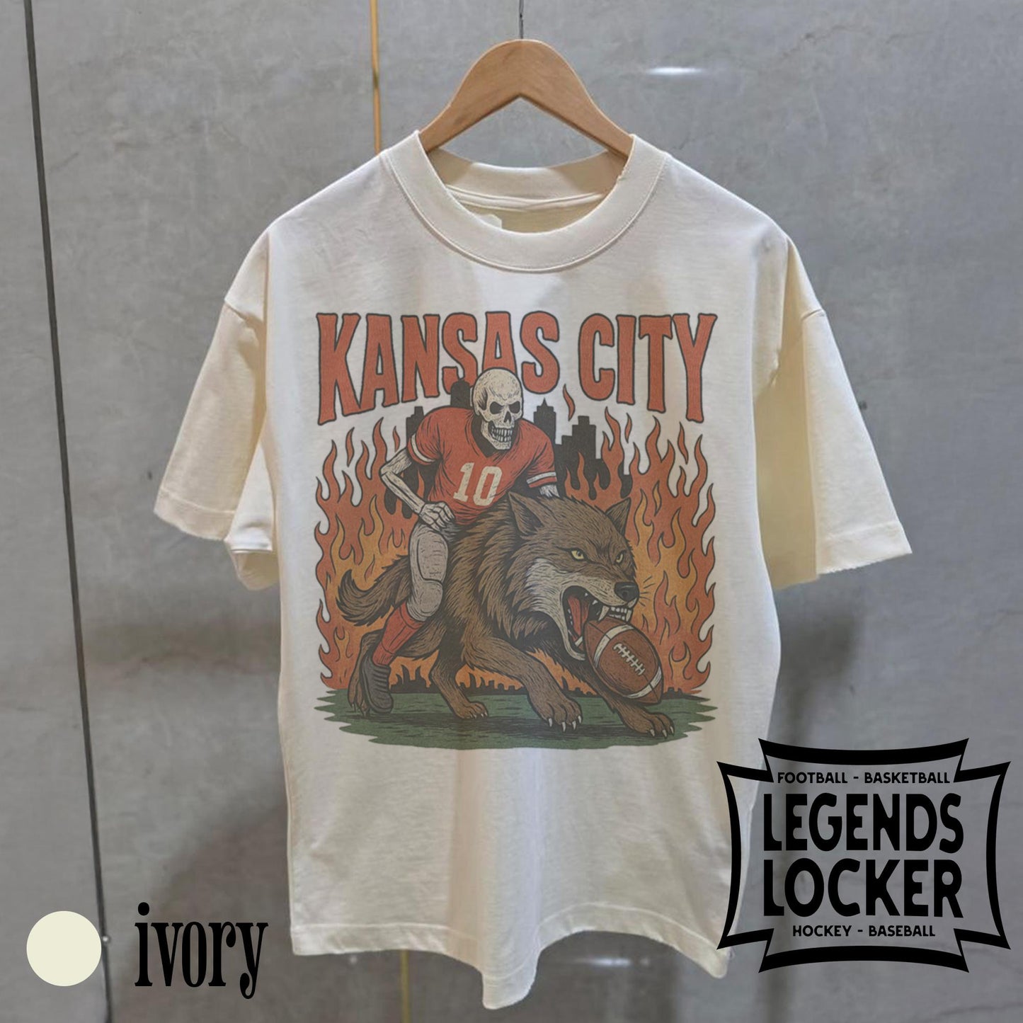 Retro Kansas City Football T-Shirt, Old School Game Day Tee, Vintage Kansas City Football Graphic Shirt, Fan Apparel