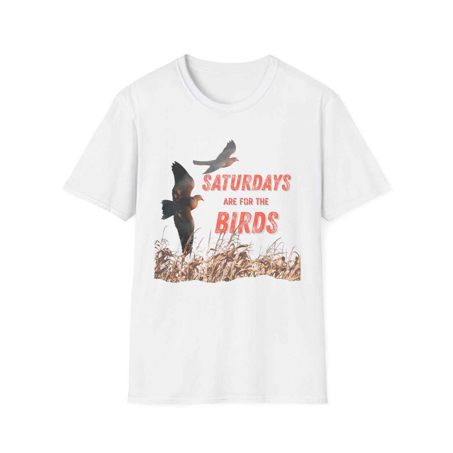 Dove Hunting Shirt – Saturdays Are for the Birds Tee – Men’s Hunting Season Shirt – Funny Bird Hunter T-Shirt – Outdoorsman Gift