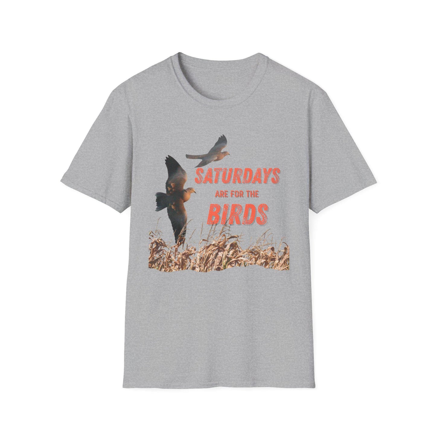 Dove Hunting Shirt – Saturdays Are for the Birds Tee – Men’s Hunting Season Shirt – Funny Bird Hunter T-Shirt – Outdoorsman Gift