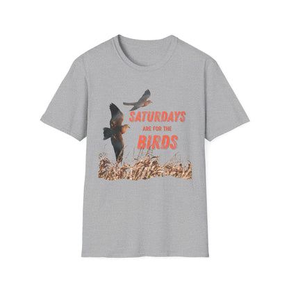 Dove Hunting Shirt – Saturdays Are for the Birds Tee – Men’s Hunting Season Shirt – Funny Bird Hunter T-Shirt – Outdoorsman Gift