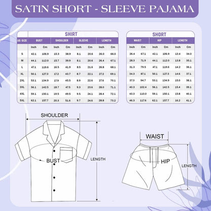 Cute S’mores Satin Pajamas Set, Autumn Pajamas, Cozy Fall Pajamas, Chocolate Pajamas, Fall Snack Pyjamas, Halloween Pjs, Cozy Season Pajamas