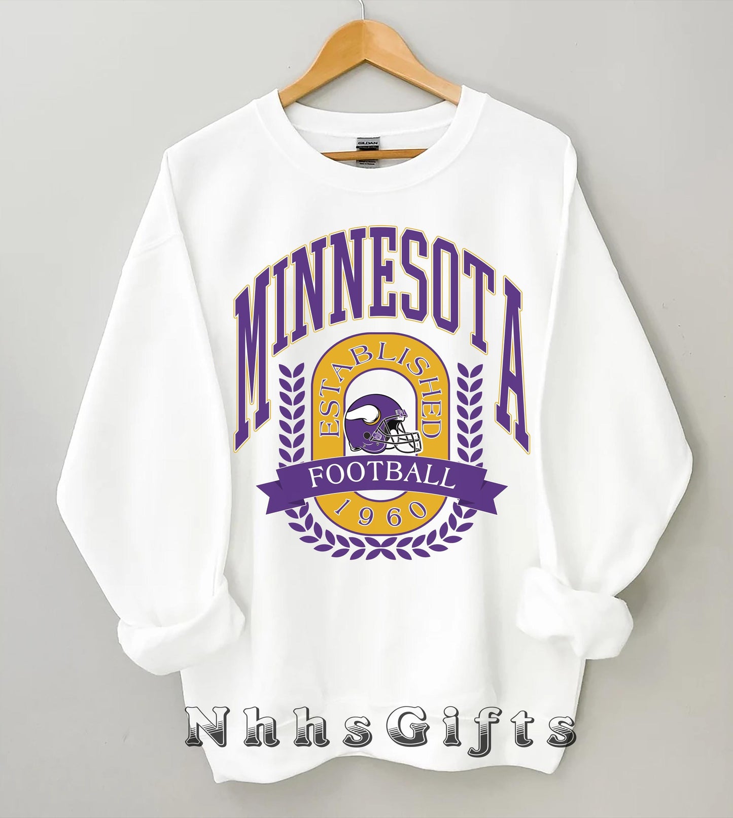 Minnesota Football Shirt, Minnesota Football Sweatshirt, Vintage Style Minnesota Football Shirt, Sunday Football Sweatshirt