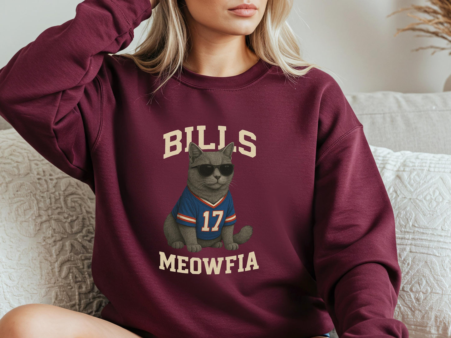 Retro Buffalo Football Shirt, Buffalo Fan Sweatshirt, Game Day Shirt, New York Sweatshirt, Buffalo Football Fan Shirt