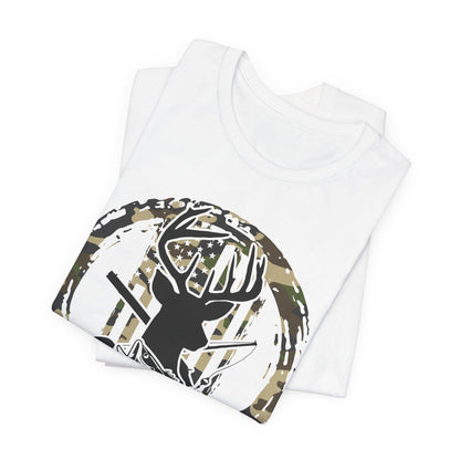 Deer Hunting & Bass Fishing T-Shirt: Outdoorsman Gift