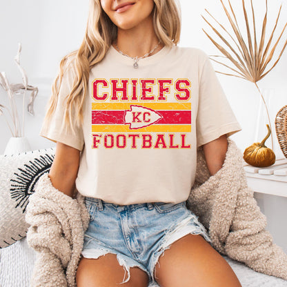 Vintage Chiefs Sweatshirt: Kansas City Football Crewneck