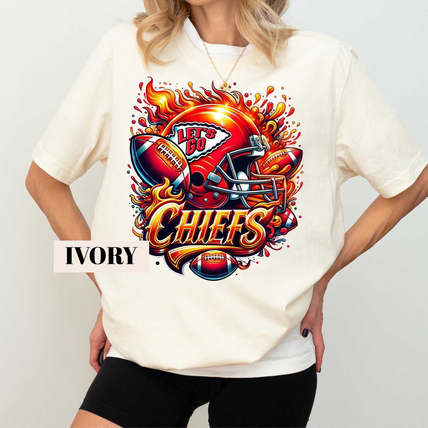 Lets Go Smoke Chiefs Sweatshirt: Football Game Day Shirt