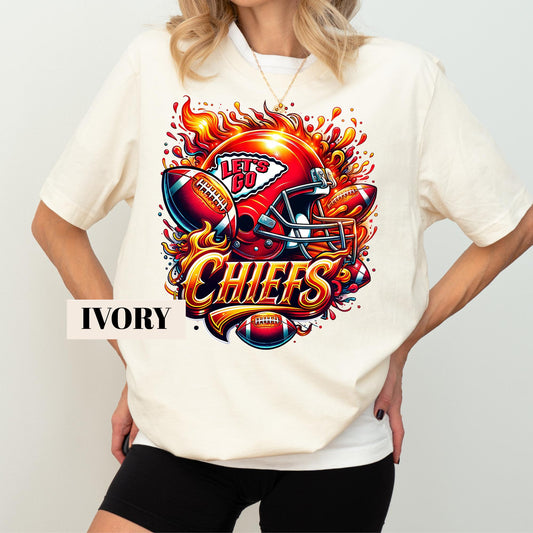 Lets Go Smoke Chiefs Sweatshirt: Football Game Day Shirt