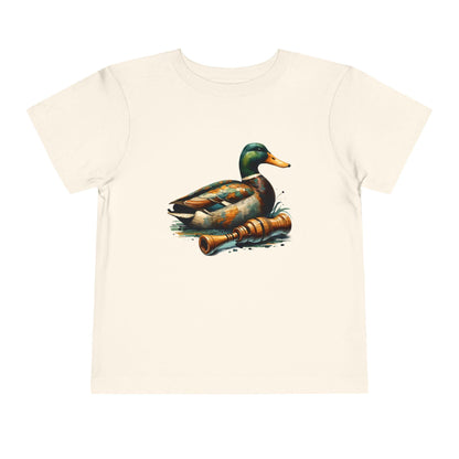 Mallard Duck Toddler T-Shirt: Fun Hunting Tee, Nature Kidswear
