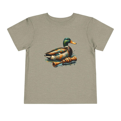 Mallard Duck Toddler T-Shirt: Fun Hunting Tee, Nature Kidswear