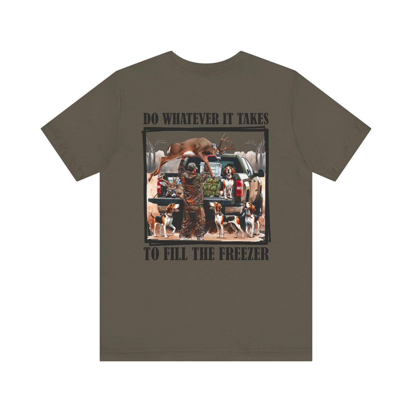 Funny Hunting T-Shirt: Unisex Cotton Tee for Outdoorsmen