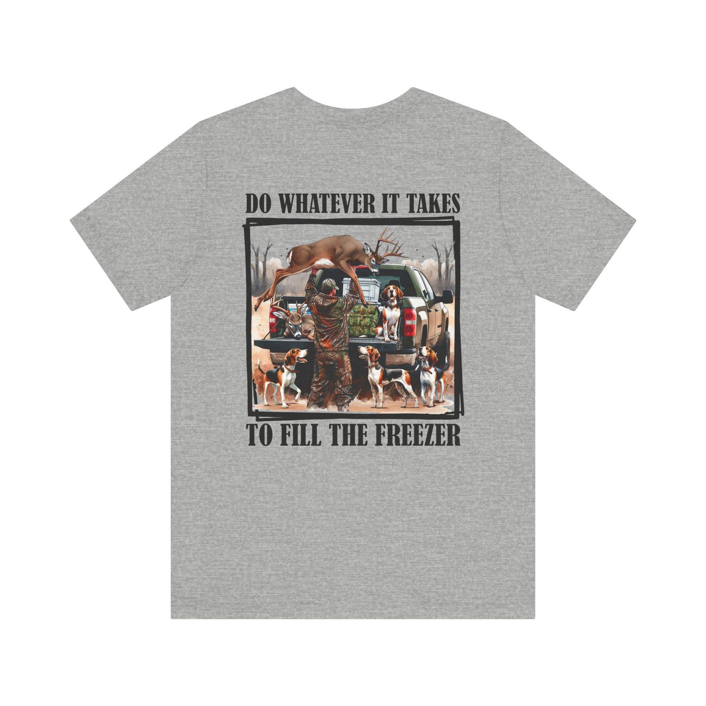 Funny Hunting T-Shirt: Unisex Cotton Tee for Outdoorsmen