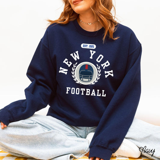 Vintage Giant Sweatshirt, New York Football Crewneck, NY Giant Shirt, New York Football Shirt, New York Fan Gift, New York Shirt