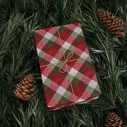Traditional Plaid Wrapping Paper Holiday Gift Wrap Tartan Gift Wrap Elegant Christmas Gift Wrap Christmas Wrapping Paper Holiday Gift Wrap