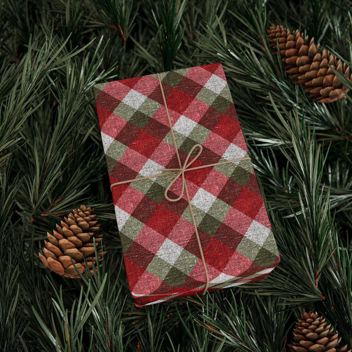 Christmas Plaid Gift Wrap Wrapping Paper Holiday Gift Wrap Tartan Gift Wrap Elegant Christmas Gift Wrap Christmas Wrapping Paper Holiday