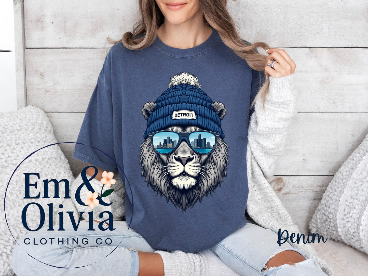 Vintage Style Detroit Football Sweatshirt, Game Day Shirt, Detroit Team Football Shirt, Sunday Detroit, Detroit Football