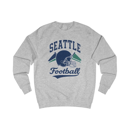 Vintage Seattle Football Sweatshirt, Trendy Seattle Football Fan Gifts Shirt, Seattle Game Day Shirts, Trendy Sea Hawk Sweatshirt
