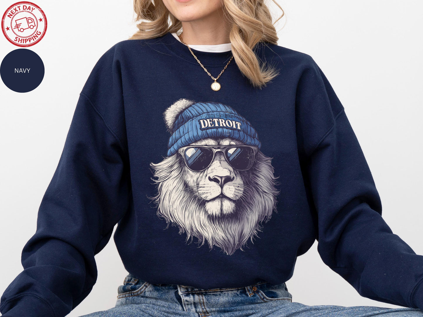 Detroit Football Shirt, Distressed Detroit Football Sweatshirt, Detroit Lions Shirt, Detroit Fan Gifts, Team Shirt