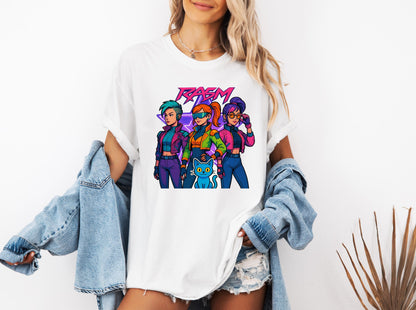 KPOP RASM GIRLS TShirt, Huntrix Girl Band Sweatshirt, Kpop Idol GroupTee, Mira Tee, Rumi Joey Shirt, Demon Hunter Merch, Huntrix Fan Gift