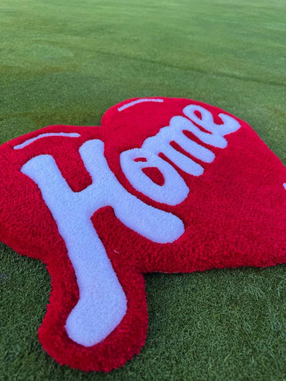 Heart-shaped tufted rug – Handmade love rug, romantic home decor, Valentine’s gift, cozy heart carpet, fluffy rug, custom design