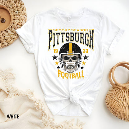 Pittsburgh Football Vintage 90s Style Sweatshirt, Pittsburgh Football Shirt, Sunday Football Shirt, Pittsburgh Crewneck Sweatshirt, Game Day