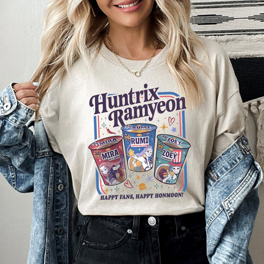 Huntrix T Shirt, Demon Hunters Shirt, Huntrix Girls T Shirt, Mira Rumi Joey Shirt, Demon Hunter Kids Shirt, Gift For Kpop Fan, Kpop Movie