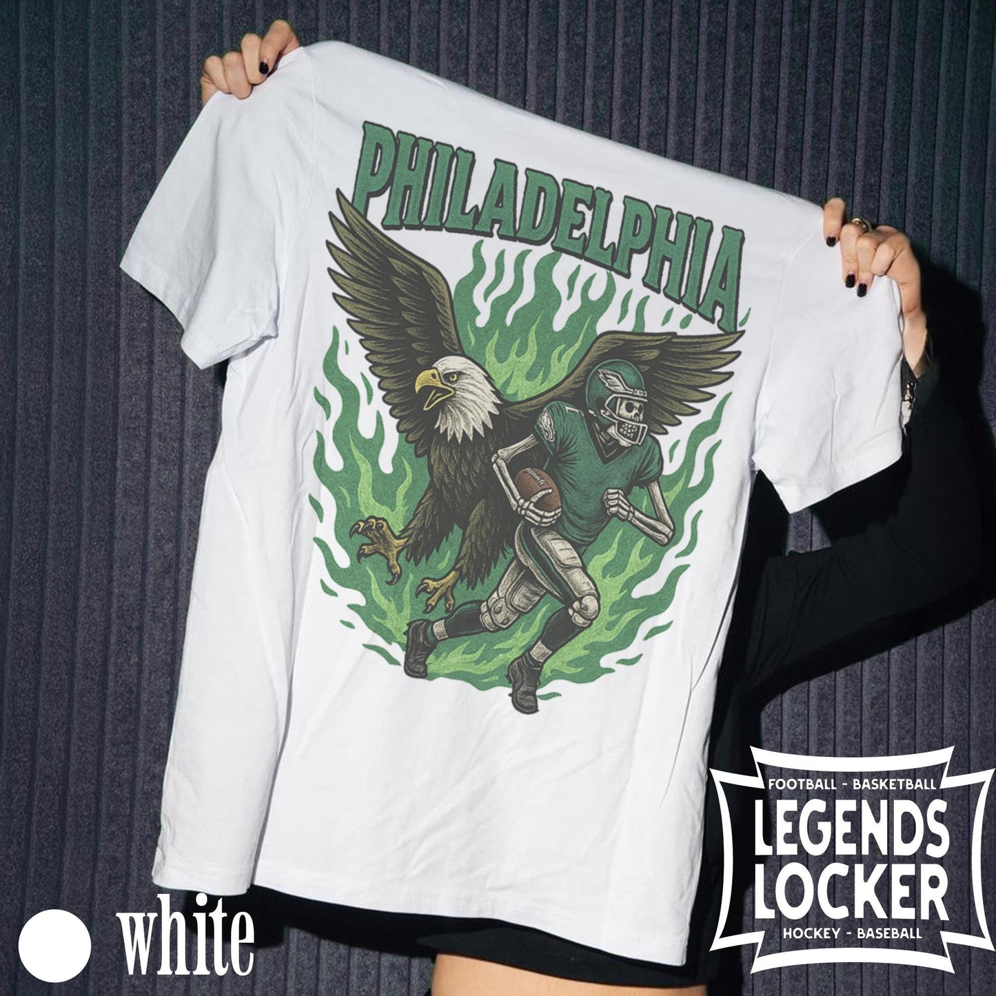 Philadelphia Football T-Shirt, Retro Eagles Football Graphic Tee, Old School Sunday Football Shirt, Philly Fan Apparel