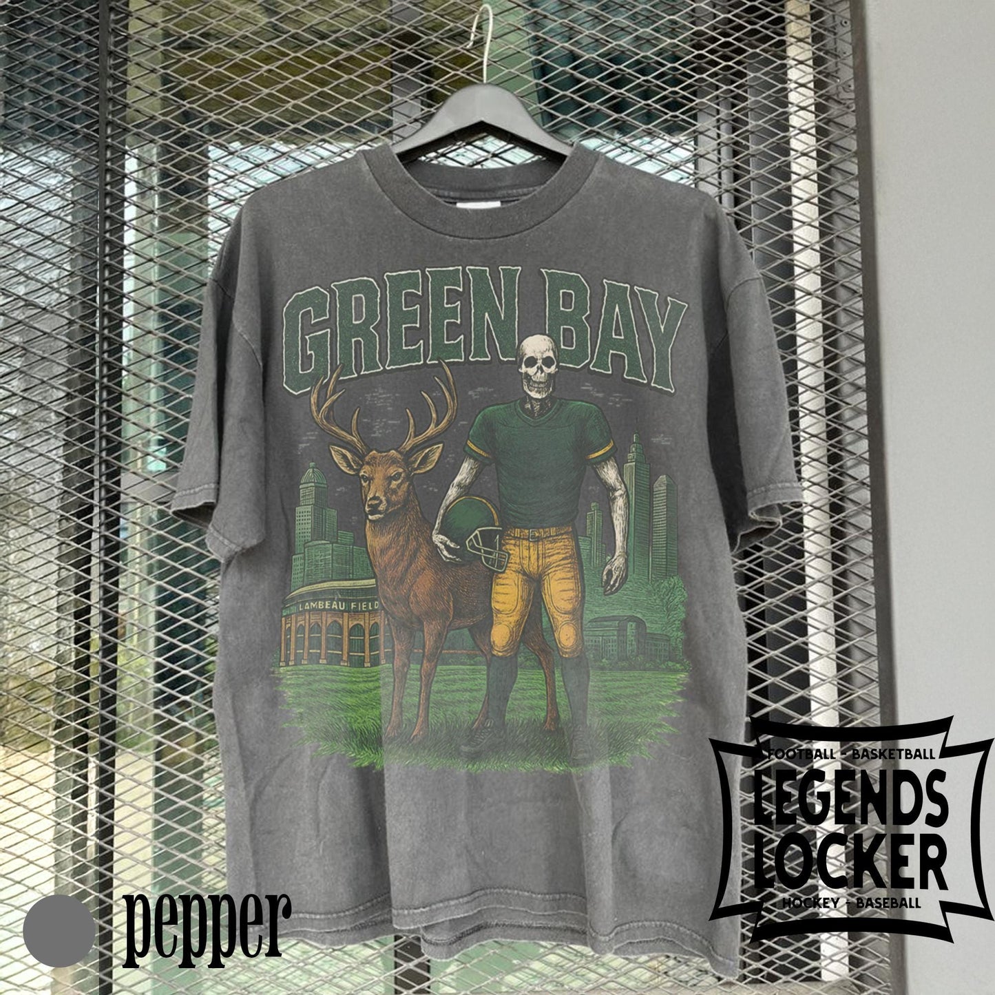 Green Bay Football T-Shirt, Vintage Green Bay Graphic Tee, Old School Sunday Football Shirt, Green Bay Fan Apparel