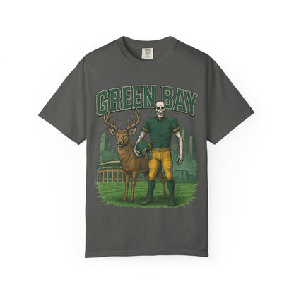 Green Bay Football T-Shirt, Vintage Green Bay Graphic Tee, Old School Sunday Football Shirt, Green Bay Fan Apparel