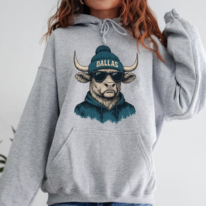 Vintage Dallas Football Sweatshirt, Dallas Game Day Shirt, Dallas Shirt, Game Day Shirt, Trendy Dallas Football Fan Gift.