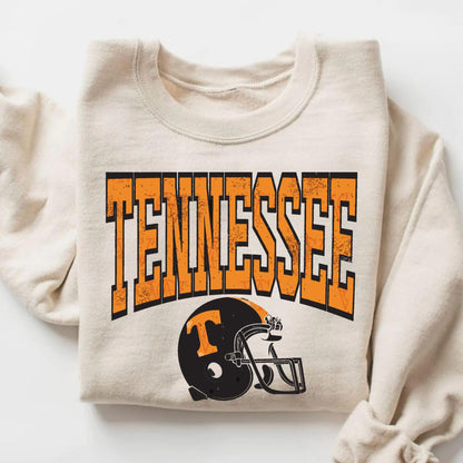Tennessee Football Retro 90s Style Sweatshirt, Game Day Shirt, Tennessee Football Shirt, Sunday Football Shirt, Tennessee Crewneck Tee