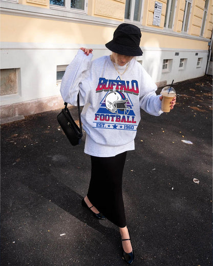 Buffalo Football Sweatshirt,Buffalo Game Day Shirt,Buffalo Shirt,Sunday Football Shirt,Trendy Buffalo Football Fan Shirt