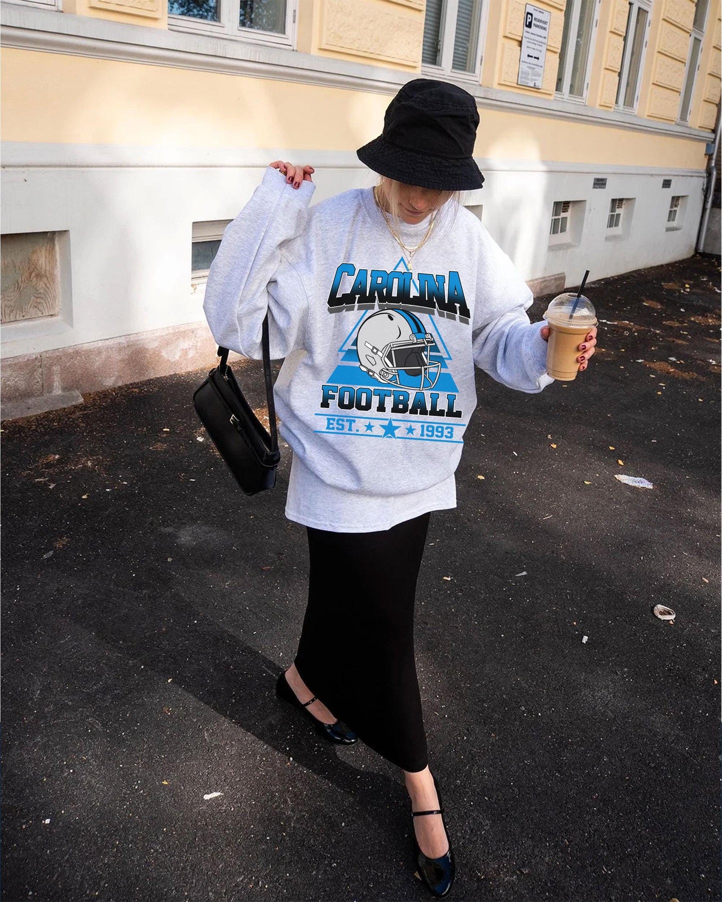 Carolina Football Sweatshirt,Carolina Game Day Shirt,Carolina Shirt,Sunday Football Shirt,Trendy Carolina Football Fan Shirt